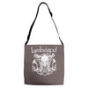 new lamb of god Adjustable Strap Totes