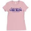bob loblaw's law blog Ladies Fitted T-Shirt