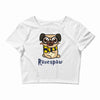 ravenpaw pug Crop Top