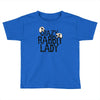 crazy rabbit lady Toddler T-shirt