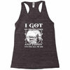 99 problems   fishin' solves all of em Racerback Tank