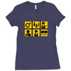 people on the bus Ladies Fitted T-Shirt
