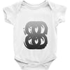 crazy eights Baby Onesie