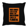 video games lied to me Throw Pillow