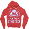 not the average gym otter Zipper Hoodie