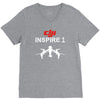 dji inspire one 1 men's t shirt V-Neck Tee