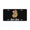 Gus Gus Gucci Parody License Plate