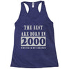 legends are born in 2000 hoodie 6 Racerback Tank