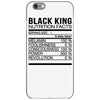 black king nutrition facts iPhone 6/6s Case