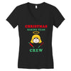 christmas baking team crew angel Women's V-Neck T-Shirt