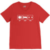 v1 eat sleep code V-Neck Tee
