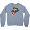 life is a pizza party Crewneck Sweatshirt