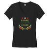 home is where the guac is Women's V-Neck T-Shirt