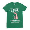 My Dad is Stronger Than Yours Ladies Fitted T-Shirt