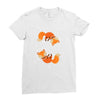 space fox Ladies Fitted T-Shirt