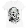 clown gun Ladies Fitted T-Shirt