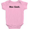 mac geek t shirt funny nerd gamer computer hipster humor apple Baby Onesie