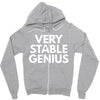 verry stable genius Zipper Hoodie