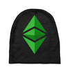 etherium classic logo Baby Beanies