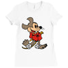 master mouse Ladies Fitted T-Shirt