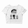code nerd Crop Top