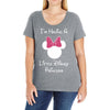 I'm Having a Little Disney Princess Ladies Curvy T-Shirt