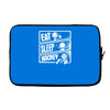 v3 eat sleep hockey Laptop sleeve