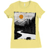 wild Ladies Fitted T-Shirt