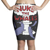 nuke the whales funny Pencil Skirts