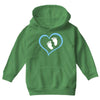 Baby Boy with Heart Any Name Customized Youth Hoodie