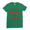 all i want for christmas is wine and adam levine Ladies Fitted T-Shirt