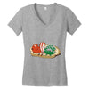 blt together forever Women's V-Neck T-Shirt