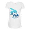 mega water Maternity Scoop Neck T-shirt