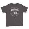 original parts vintage established 1979 perfectly aged Youth Tee