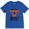 why do i swim why do you breath V-Neck Tee