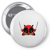 deadpool cartoon Pin-back button