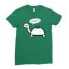 mine turtle Ladies Fitted T-Shirt