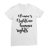 women's rights are human rights Ladies Fitted T-Shirt