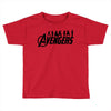 Avengers Silhouette Toddler T-shirt