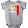 respect batle royal gaming Baby Bodysuit