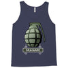 hand grenade military army Tank Top