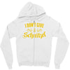 i don't give a schnitzel Zipper Hoodie