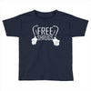 free shrugs Toddler T-shirt