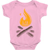 camp &amp; bonfire Baby Bodysuit