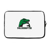philosoraptor (2) Laptop sleeve