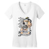 you burn yourself Women's V-Neck T-Shirt