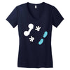 Creating a Little Disney Magic Character Baby Boy Women's V-Neck T-Shirt