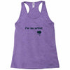 i'm an artist tee Racerback Tank