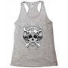 skull viking Racerback Tank