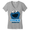 Cookie Monster Women's V-Neck T-Shirt